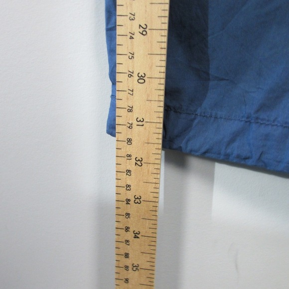 Garage Paxton Parachute Pants Women XS Blue Baggy Cotton Cargo Utility 318 - Picture 10 of 11